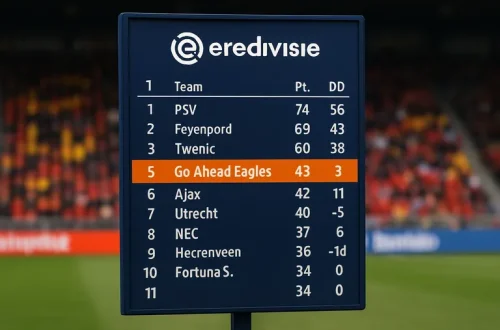 Go ahead Eagles op de ranglijst: de stand en wat het betekent
