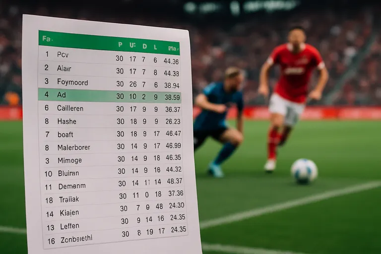 AZ op de ranglijst: hoe de positie de koers richting de top bepaalt