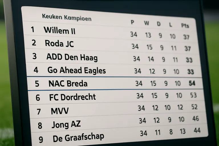 Stand NAC breda: basis en regels