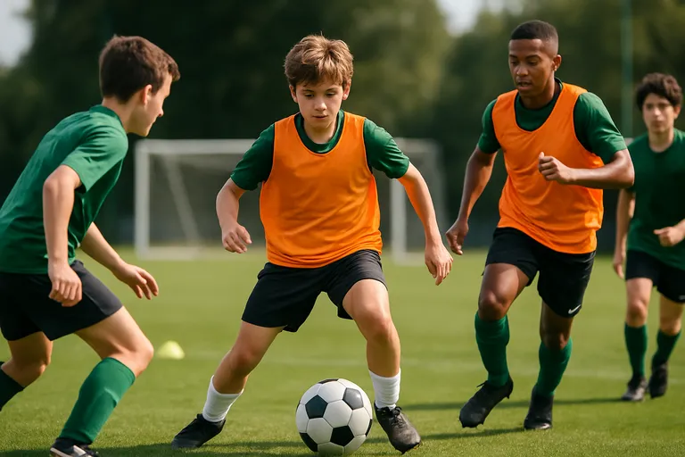 Van positiespel tot afwerken: voetbaloefeningen voor middenbouw jeugdspelers