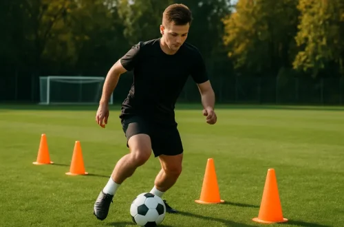 Verbeter je spel met slimme voetbaloefeningen voor techniek, wendbaarheid en wedstrijdfitheid