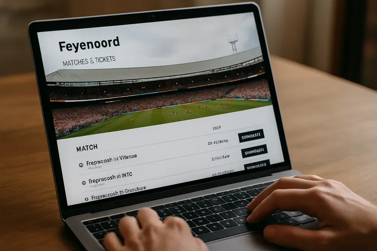 Wedstrijden volgen en tickets