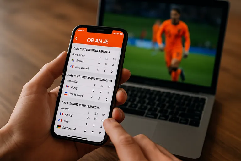 Oranje-stand volgen: zo blijf je up-to-date